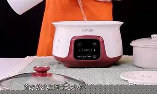 电炖锅用法视频-电炖锅用法